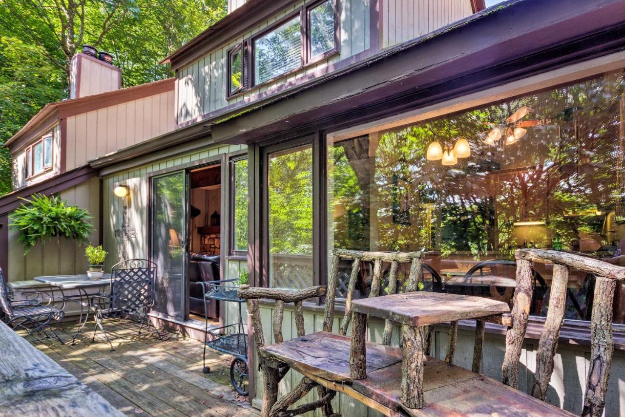 Condo With Furnished Deck - Walk To Sugar Mountain! Zewnętrze zdjęcie